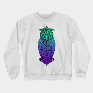 mandala owl ecopop Crewneck Sweatshirt